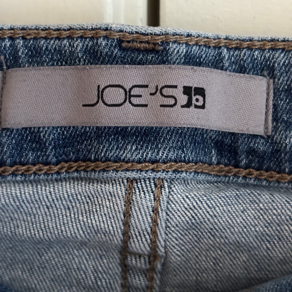 Joe’s Jeans Women’s Lara Distressed Straight Ankle Jeans Brampton Blue Size 29 - Picture 5 of 13